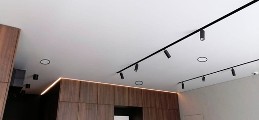 Теневой магнитный диффузор с вентилятором для потолков из гипсокартона 125 мм